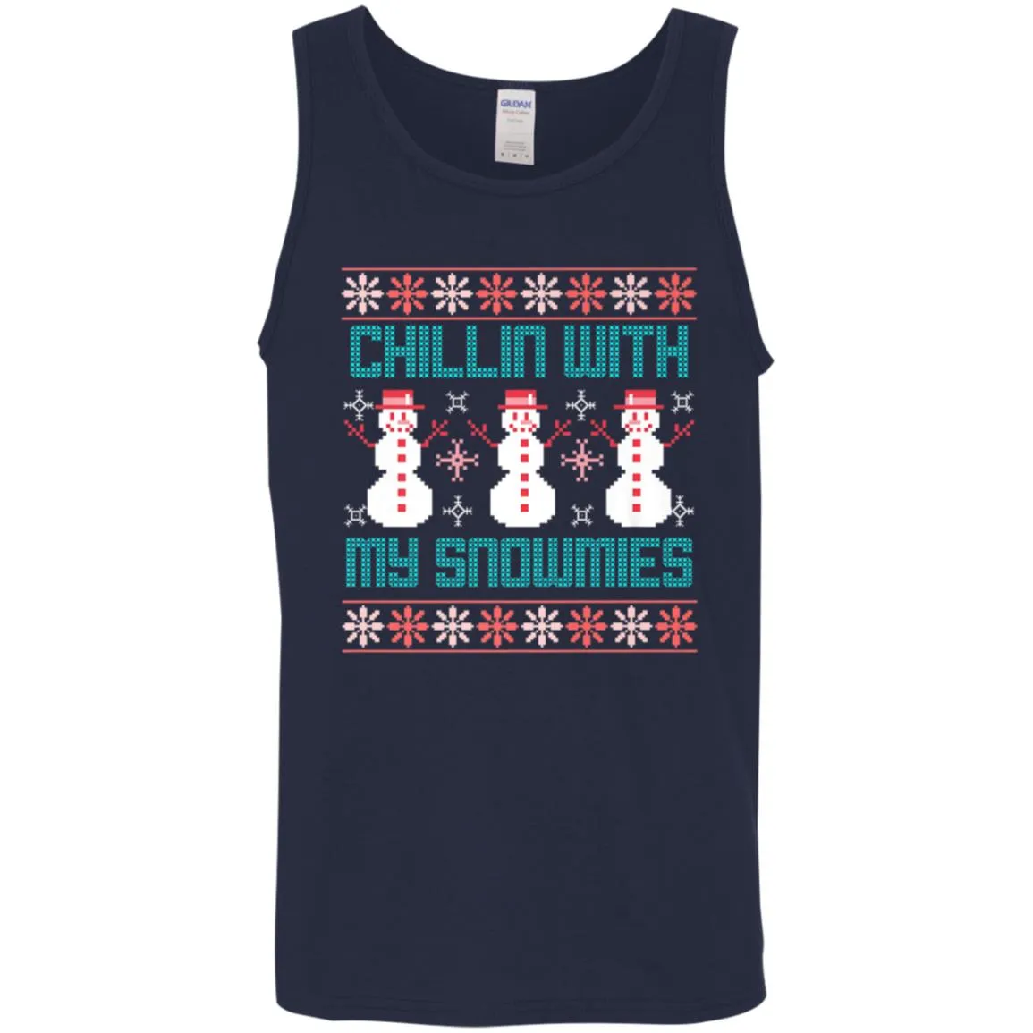 Fun Ugly Christmas Style Men Tank Top