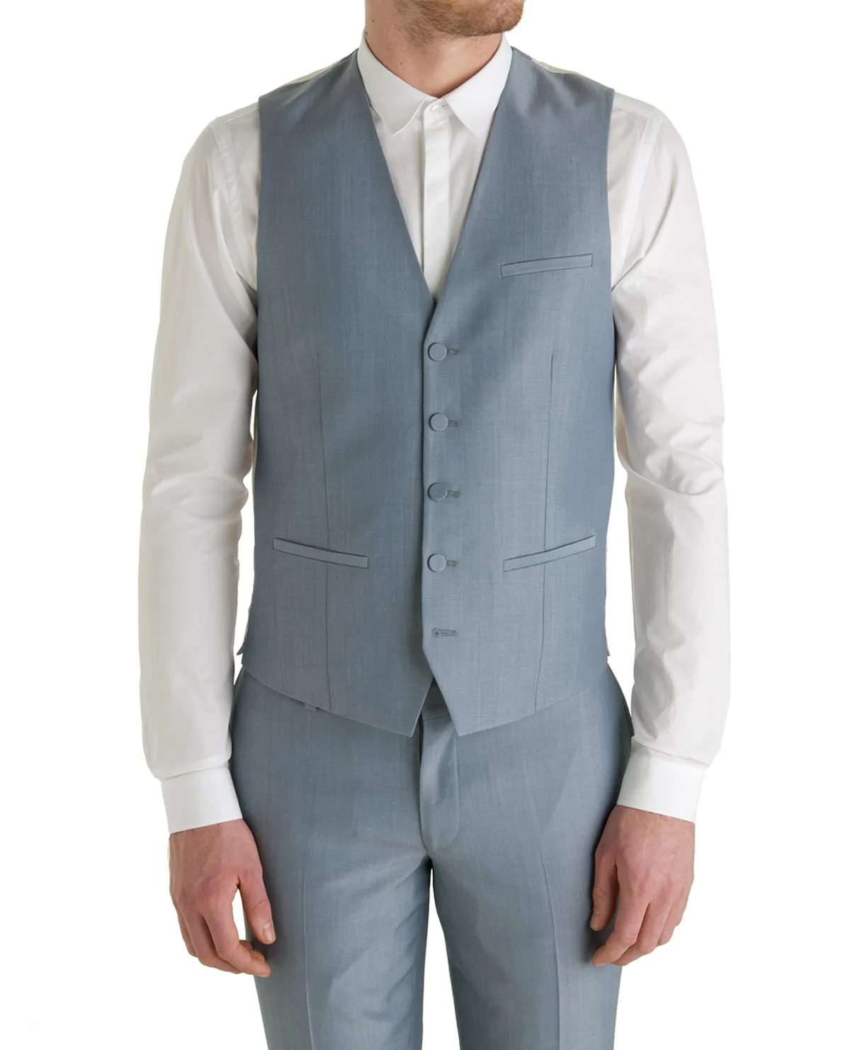 Gilet de costume en laine
