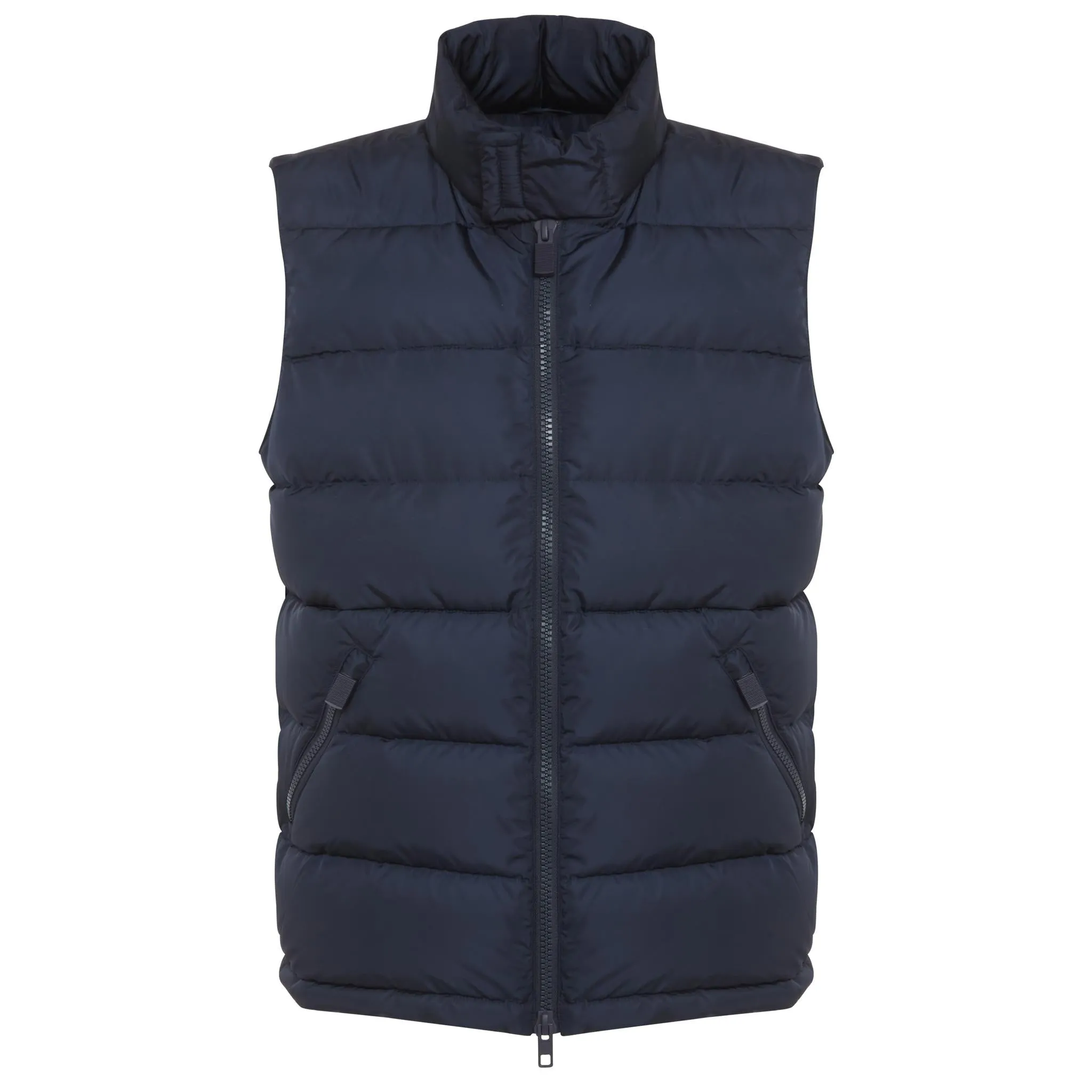 Gilet in tessuto blu
