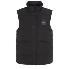 Gilet "Garson" in tessuto nero