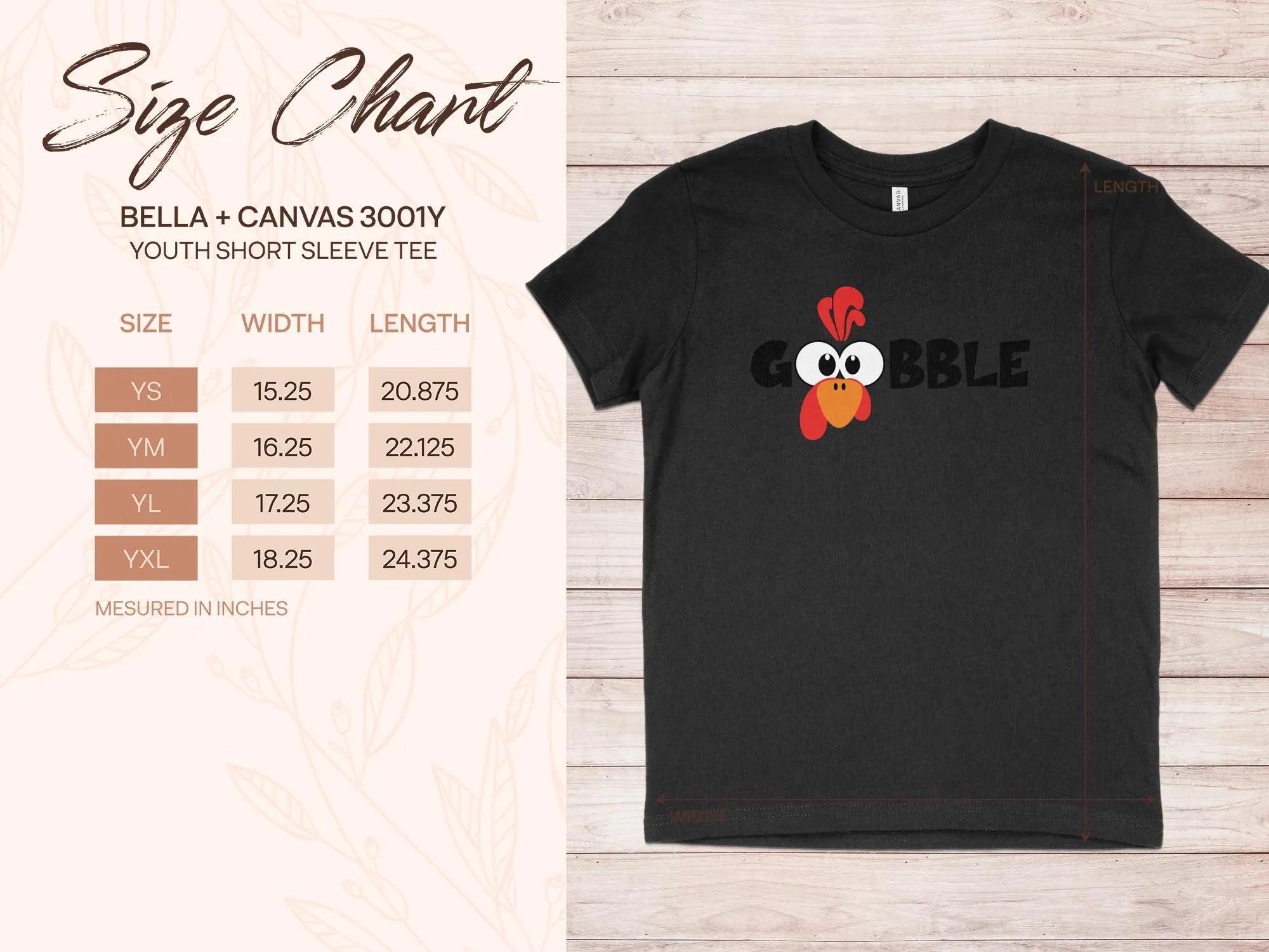 Gobble Turkey Face Shirt,Tank, Sweatshirt and Matching Family Shirts. Perfect for a Fall, Autumn or Thanksgiving Gift