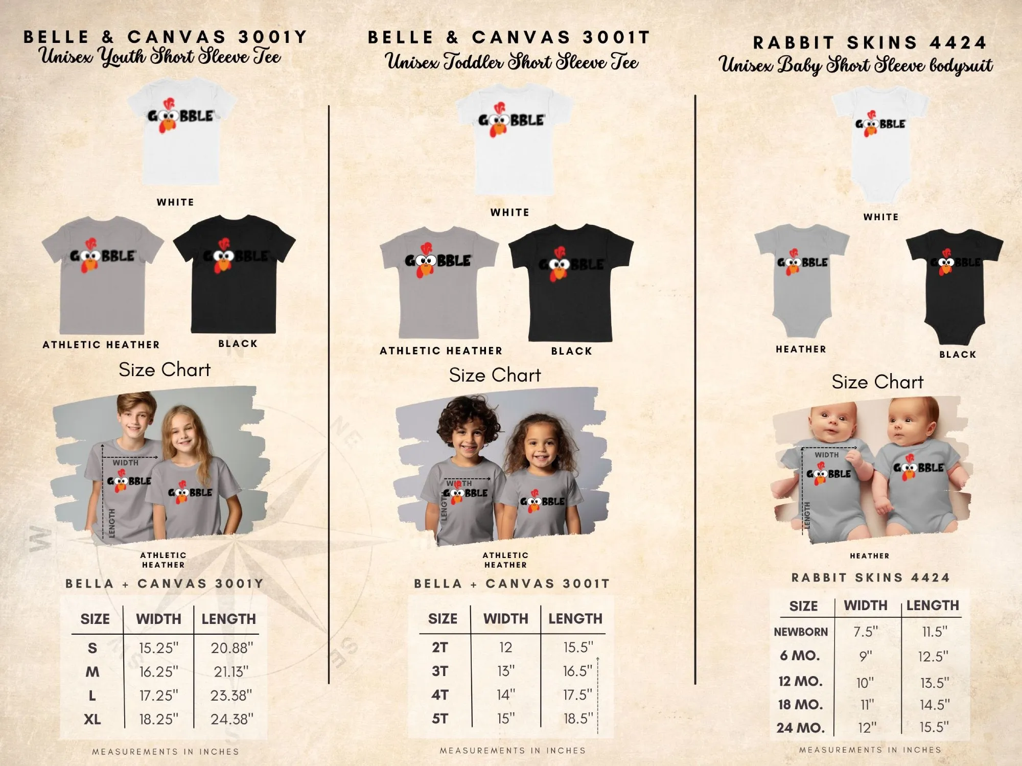 Gobble Turkey Face Shirt,Tank, Sweatshirt and Matching Family Shirts. Perfect for a Fall, Autumn or Thanksgiving Gift
