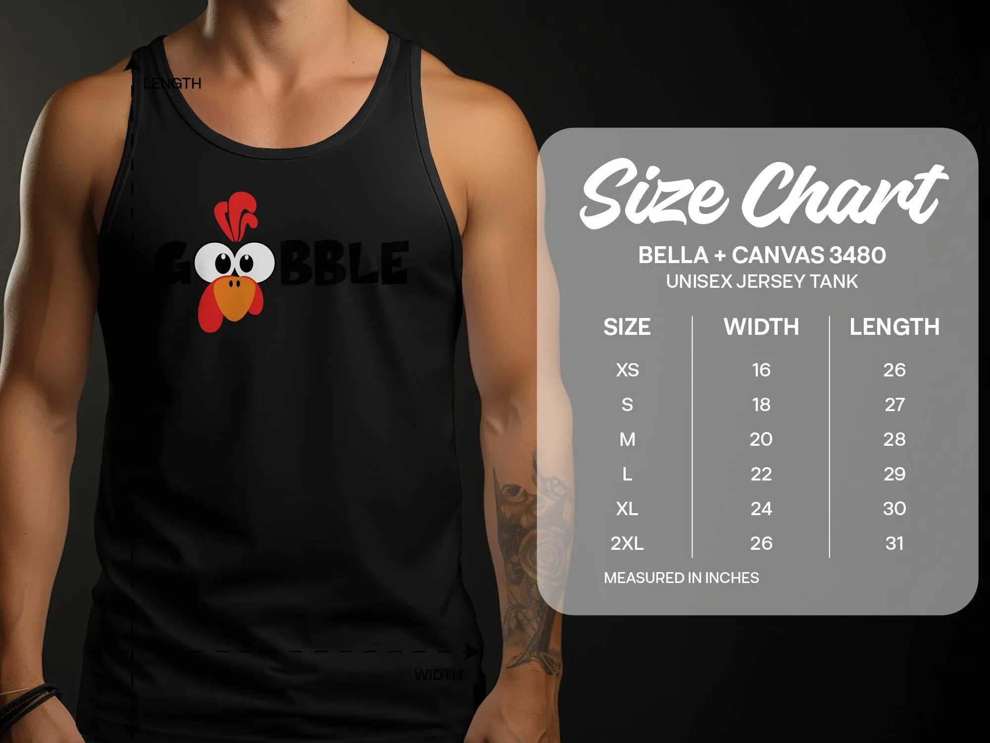 Gobble Turkey Face Shirt,Tank, Sweatshirt and Matching Family Shirts. Perfect for a Fall, Autumn or Thanksgiving Gift