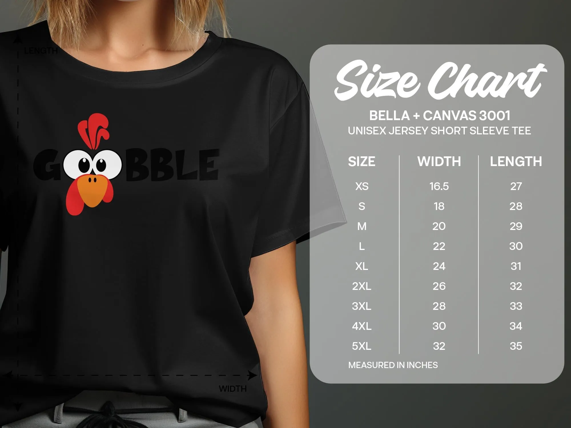 Gobble Turkey Face Shirt,Tank, Sweatshirt and Matching Family Shirts. Perfect for a Fall, Autumn or Thanksgiving Gift
