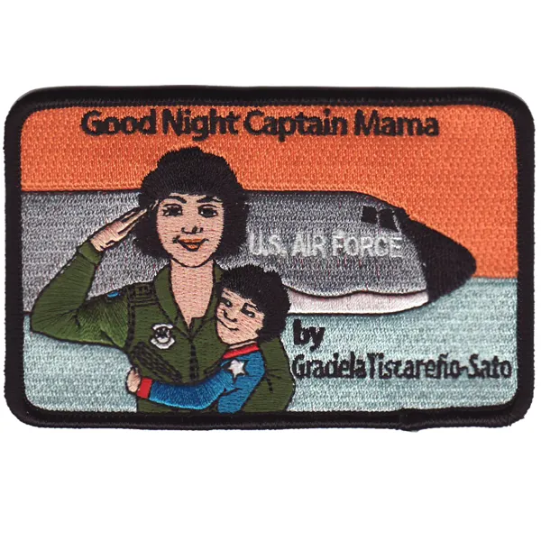 Good Night Captain Mama Book-Patch Set