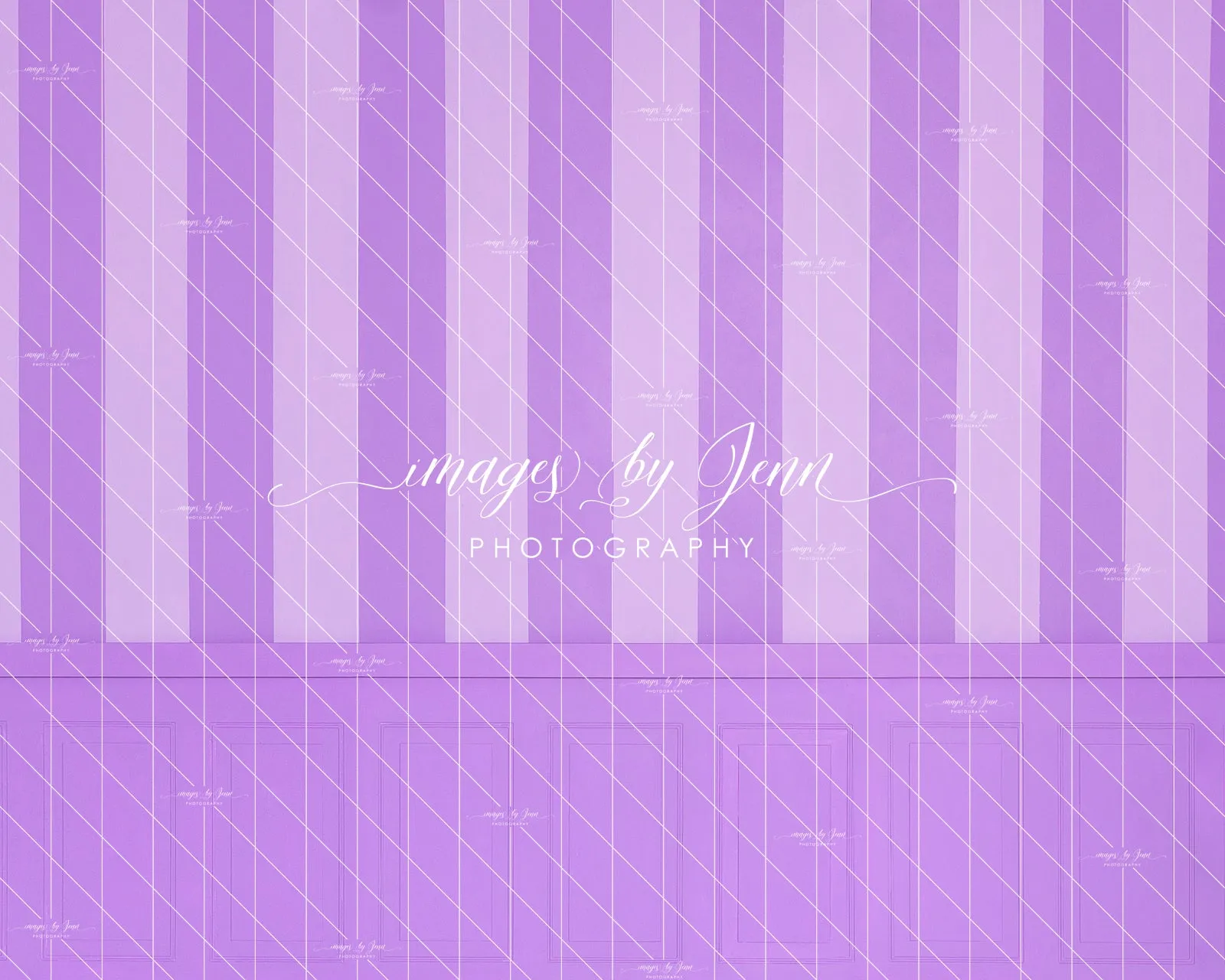 Grape Stripe Half Wall (JG)