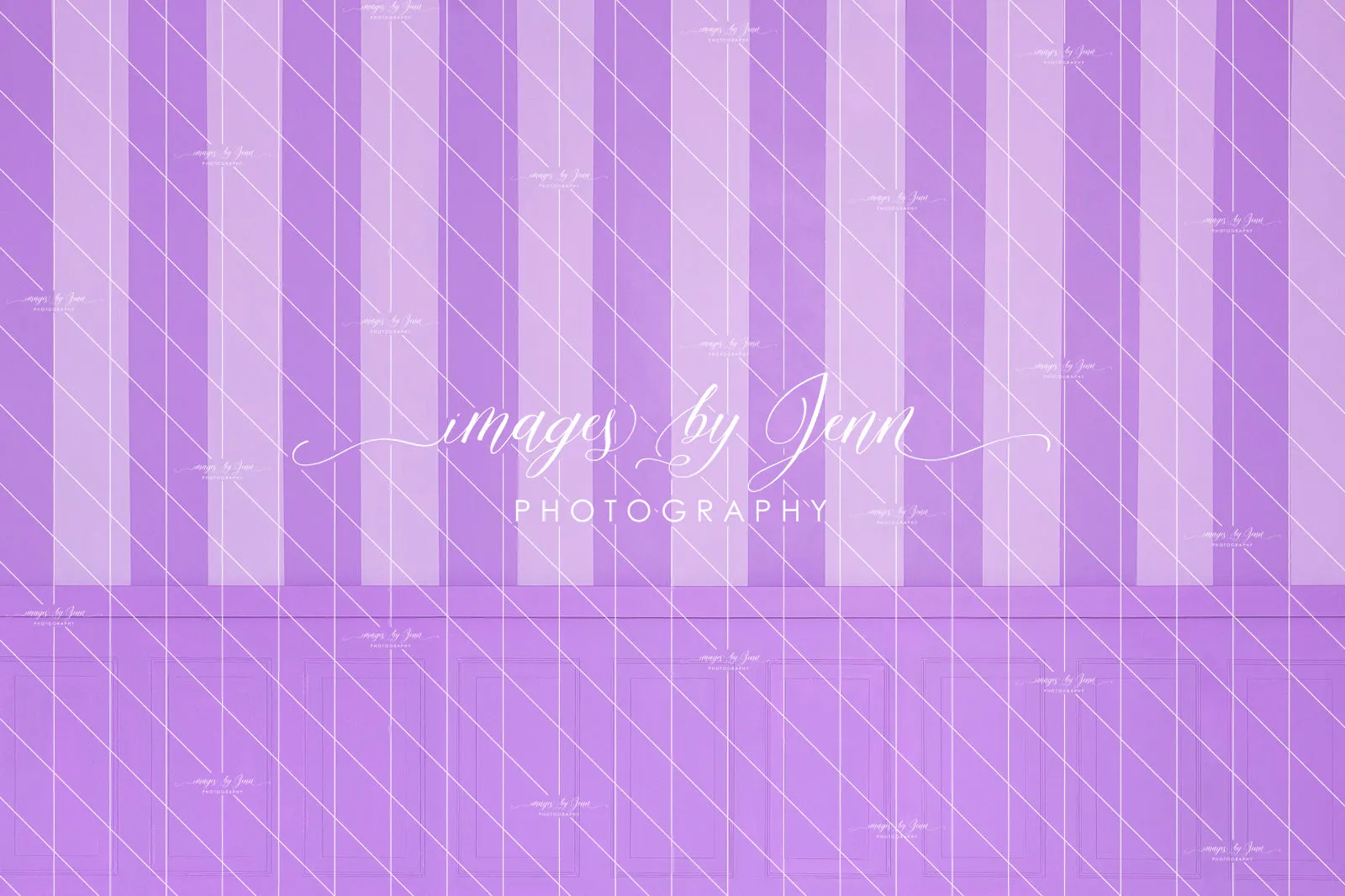 Grape Stripe Half Wall (JG)