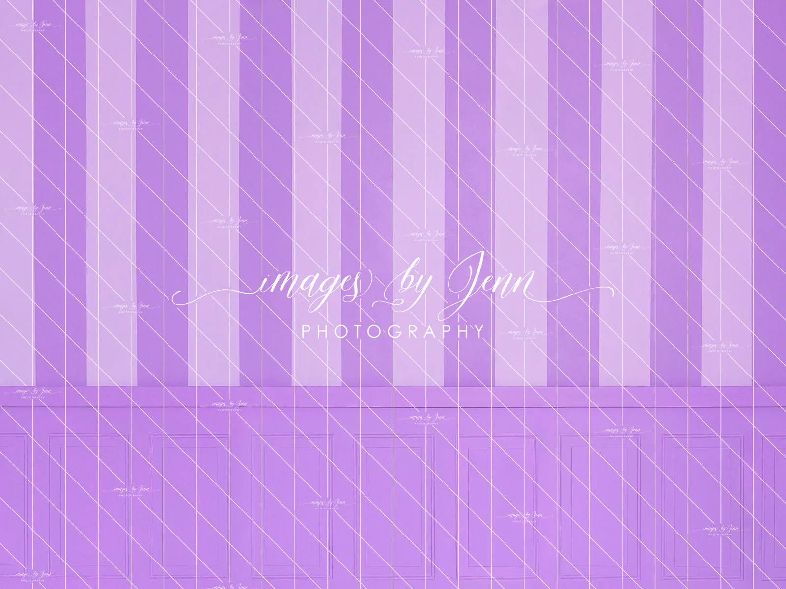 Grape Stripe Half Wall (JG)