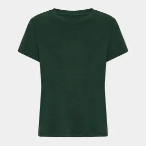 Grøn kortærmet bambus T-shirt