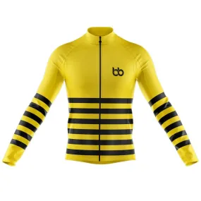 Half Stripes Thermal Club Jersey (YELLOW)