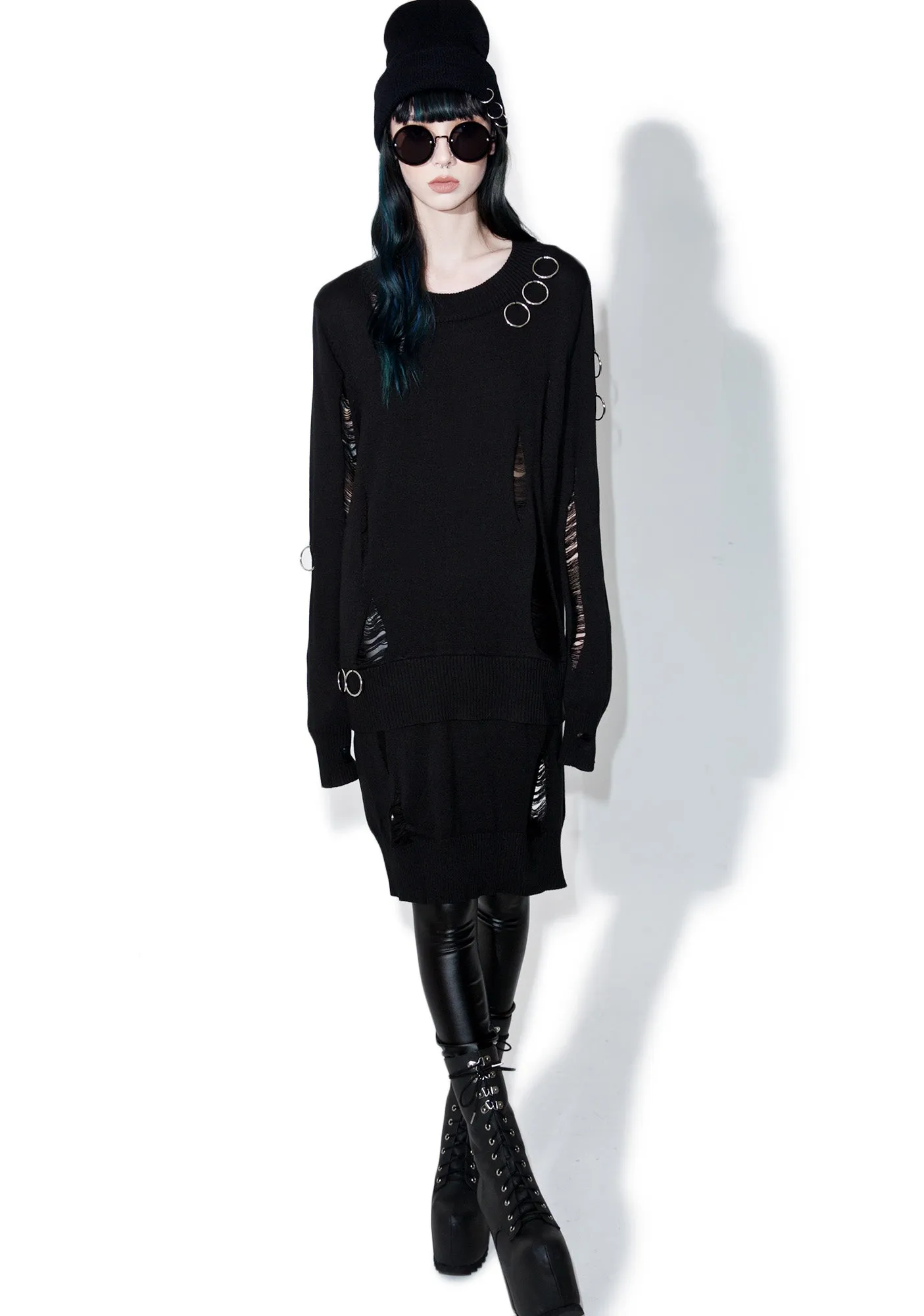 Hex Jumper Dress