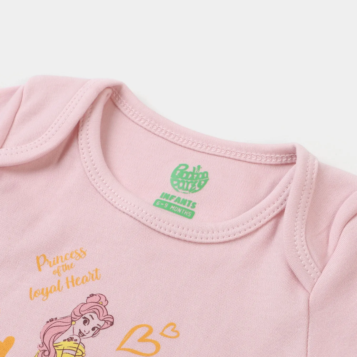 Infant Girls  Romper Loyle Heart-Pink Marsh