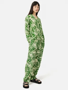 Ink Wave Modal Pyjama | Green