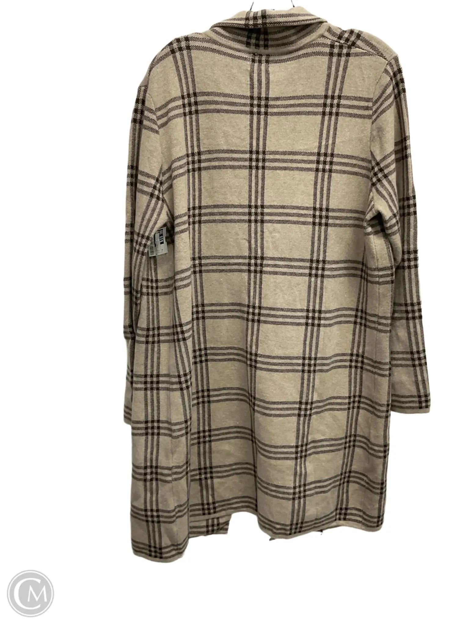 Jacket Fleece By Dreamers In Brown, Size: M