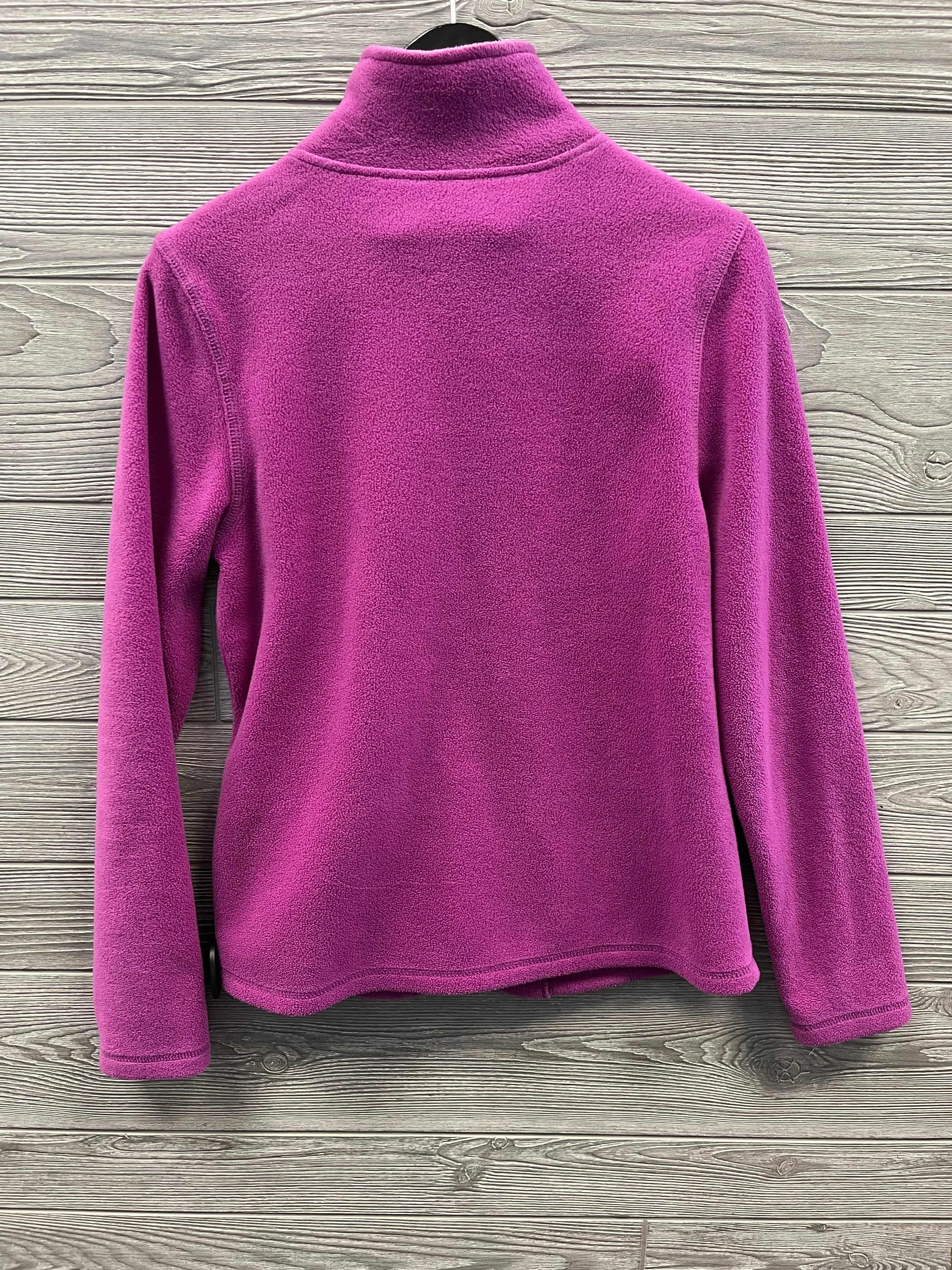 Jacket Fleece By Exertek In Purple, Size: M