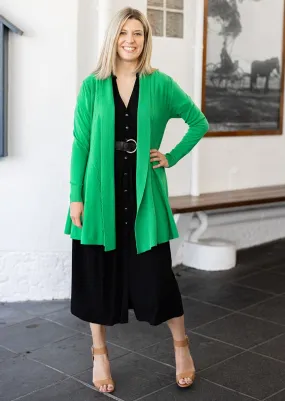 Jasper Swing Cardigan in Green