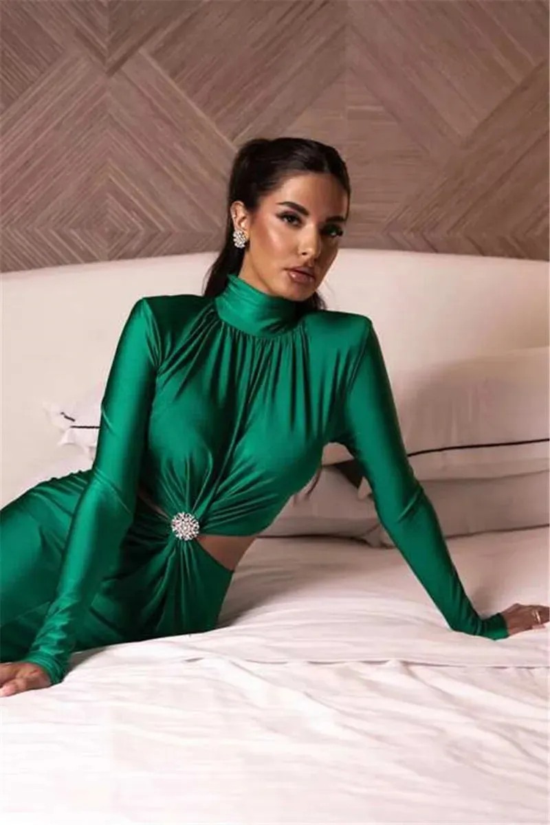 Joan Hollow Out Sexy Maxi Dress