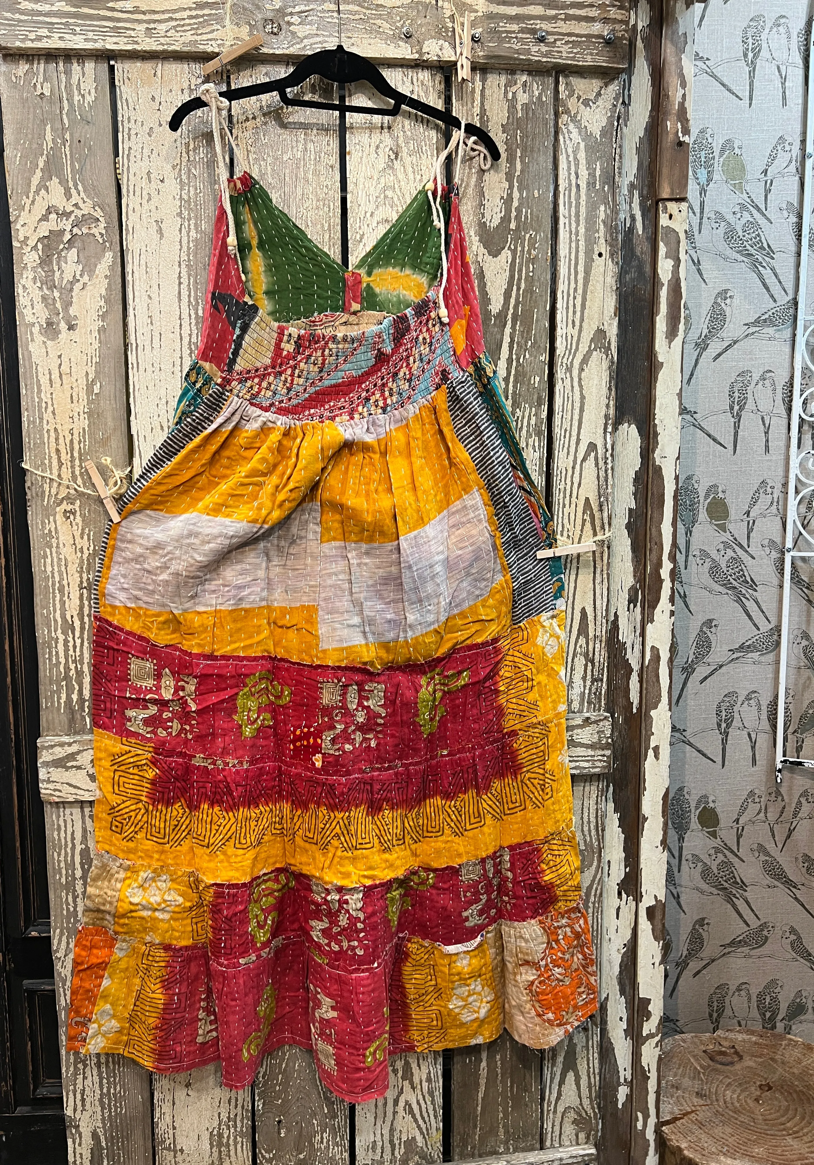 Kantha Sunrise Dress "Gertie" by Jaded Gypsy