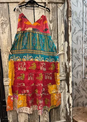 Kantha Sunrise Dress "Gertie" by Jaded Gypsy