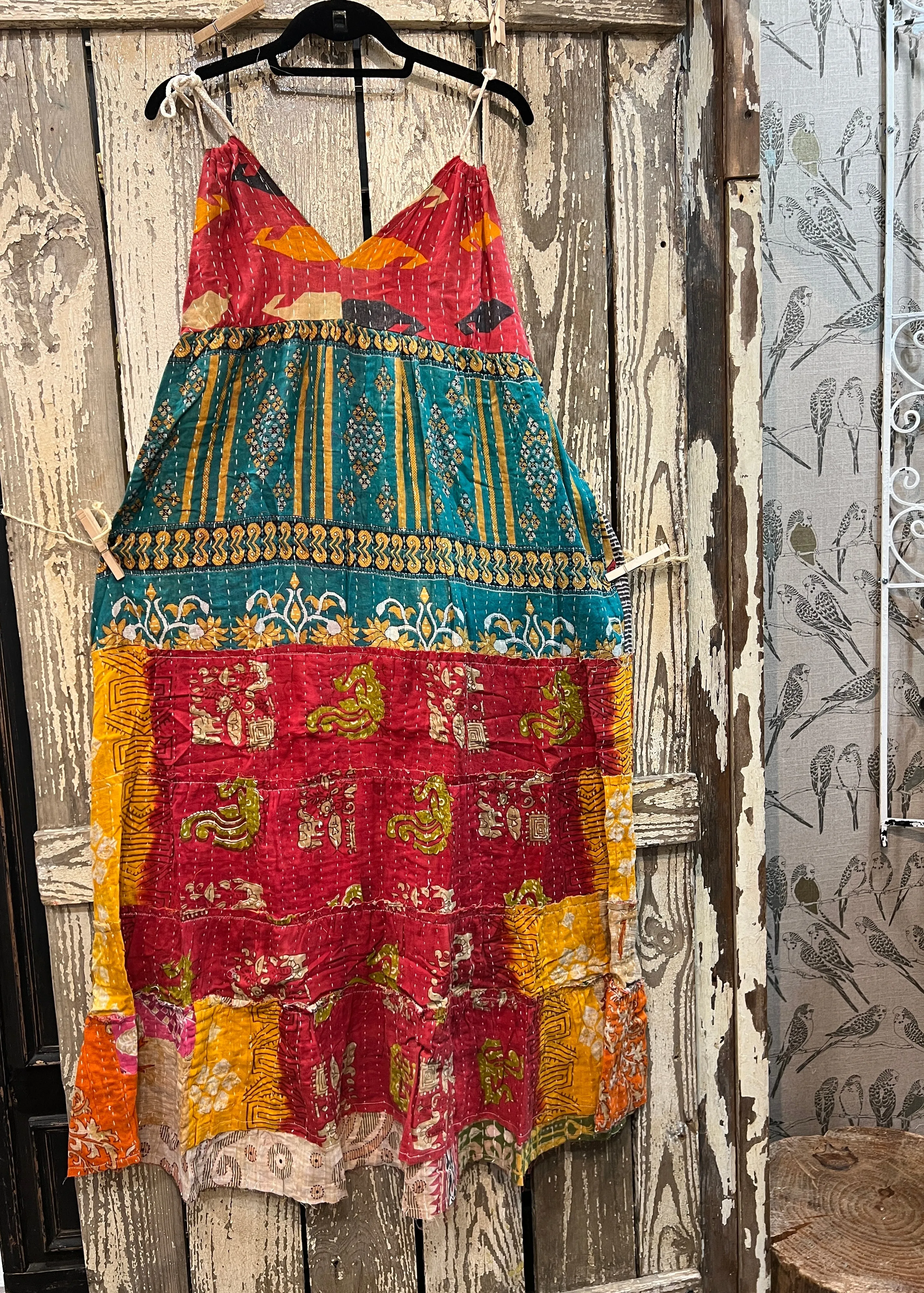 Kantha Sunrise Dress "Gertie" by Jaded Gypsy