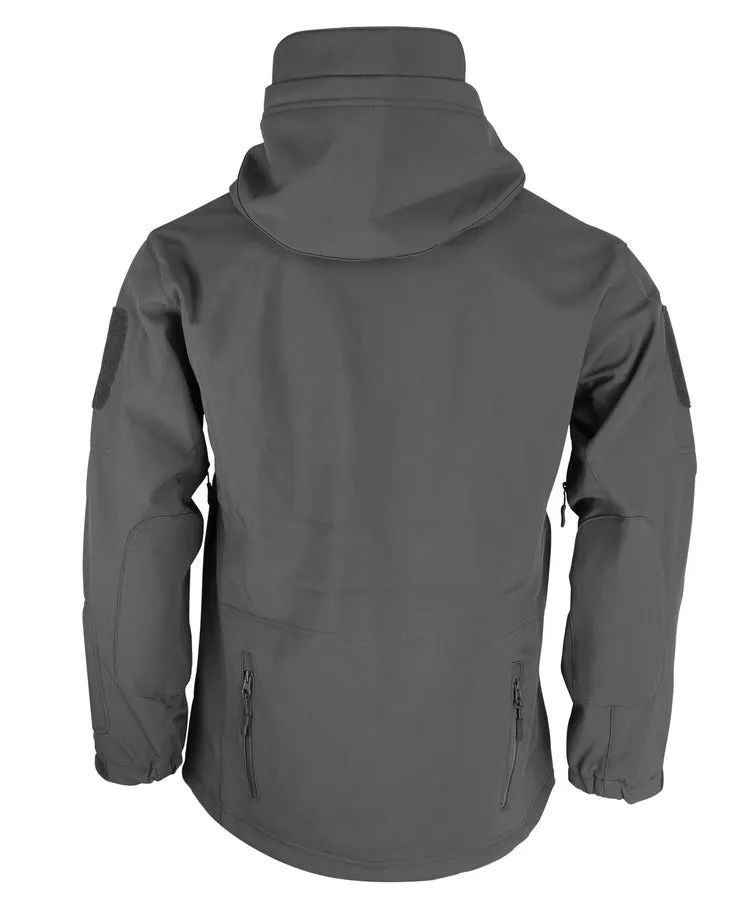 Kombat UK PATRIOT Tactical Soft Shell Jacket - Gunmetal Grey