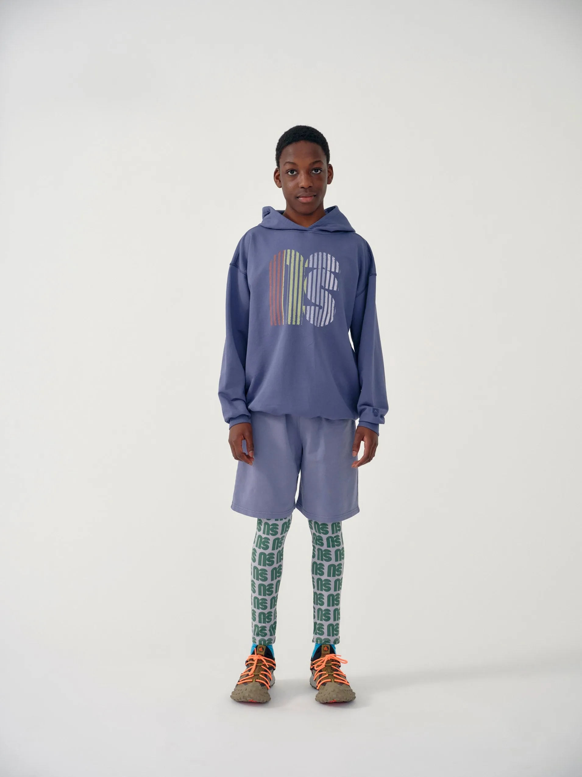 Legging Dark Grey Monogram Print