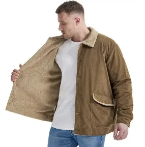 Liam - Men's Corduroy Sherpa Jacket