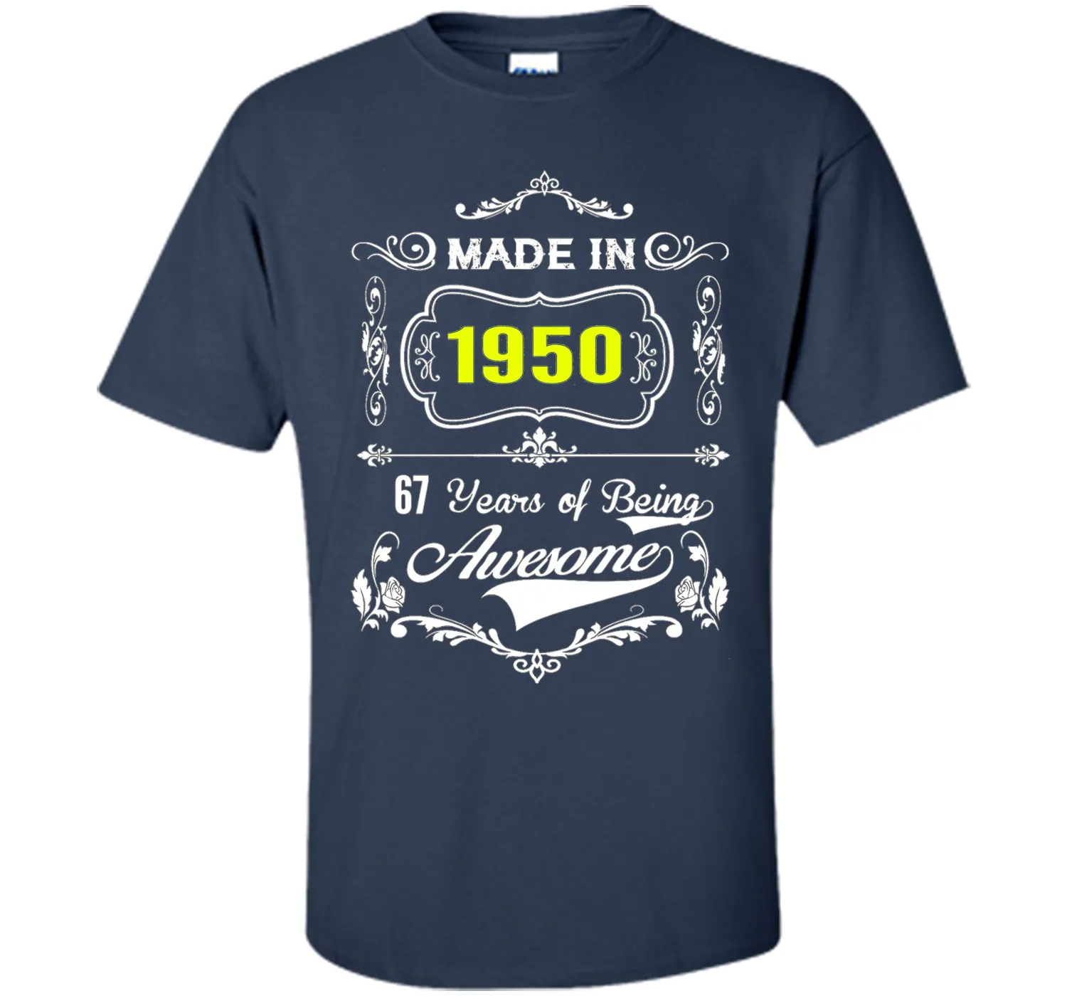 Made in 1950 Tshirt 67th Birthday 67 Years Gift