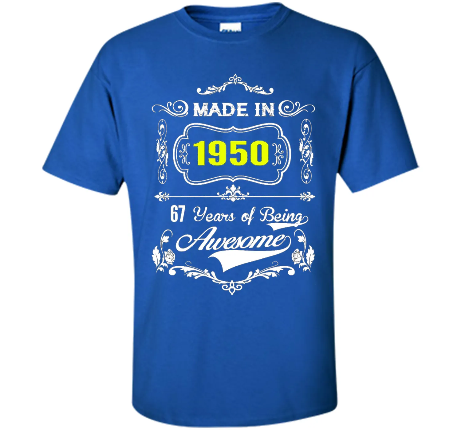 Made in 1950 Tshirt 67th Birthday 67 Years Gift