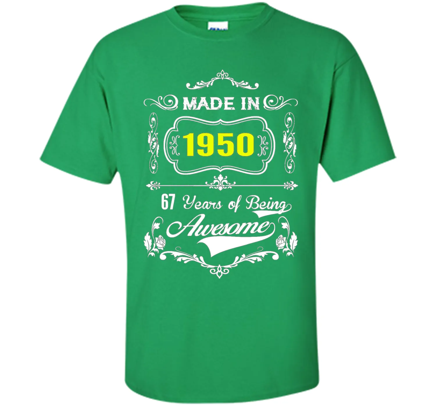 Made in 1950 Tshirt 67th Birthday 67 Years Gift