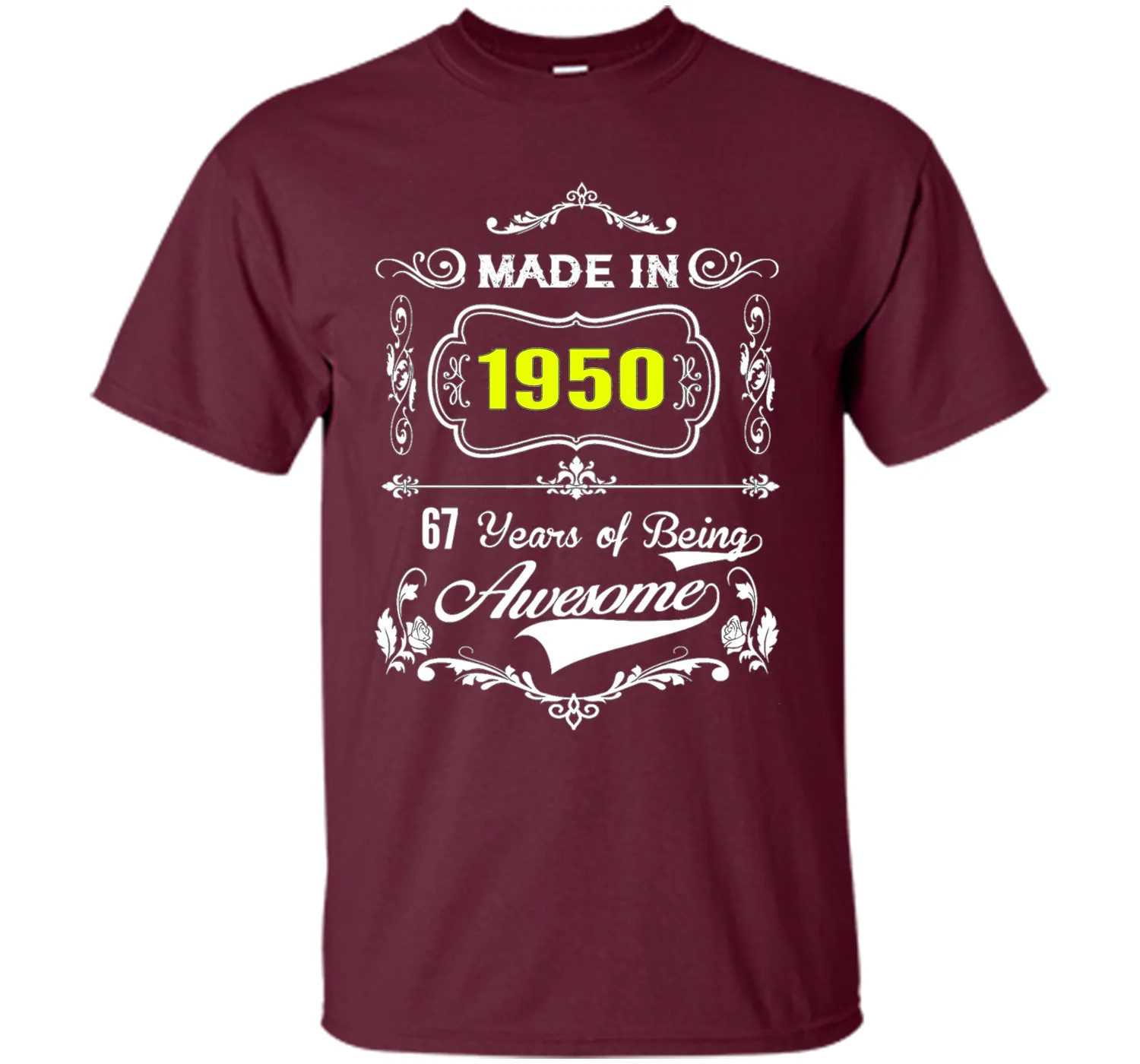 Made in 1950 Tshirt 67th Birthday 67 Years Gift