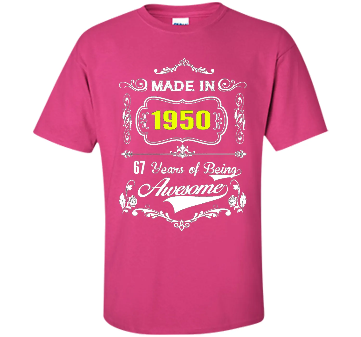 Made in 1950 Tshirt 67th Birthday 67 Years Gift