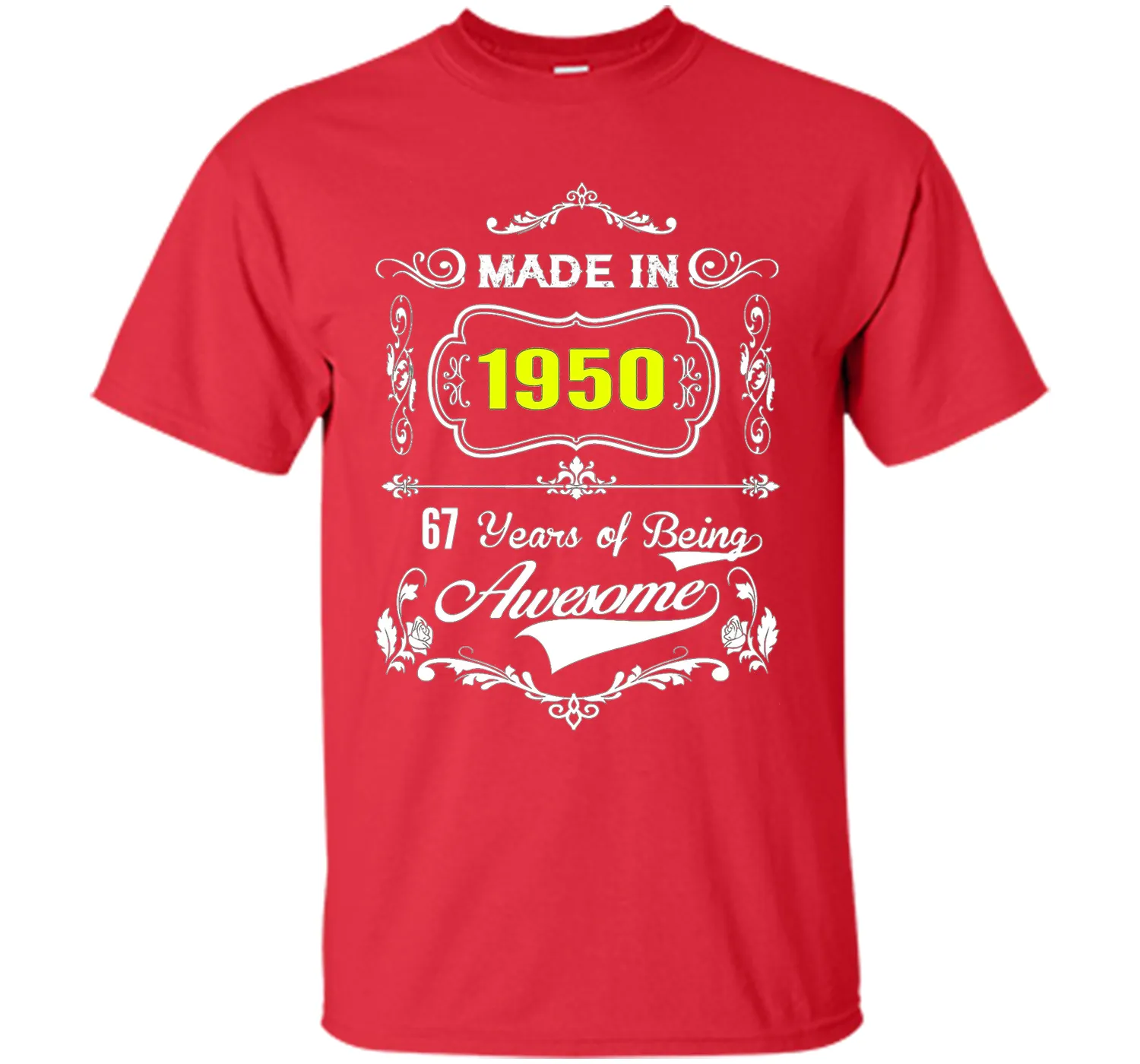 Made in 1950 Tshirt 67th Birthday 67 Years Gift