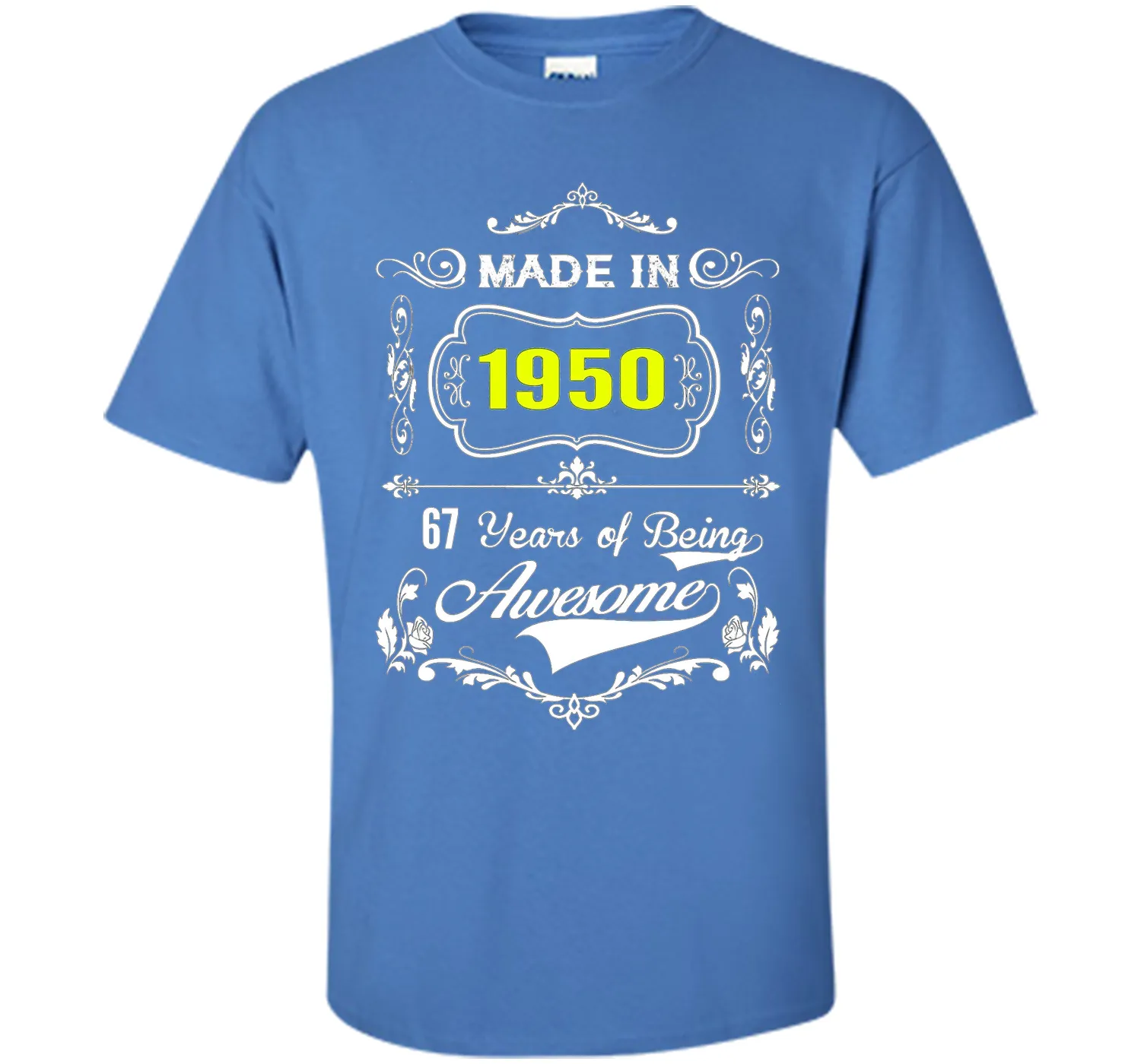 Made in 1950 Tshirt 67th Birthday 67 Years Gift