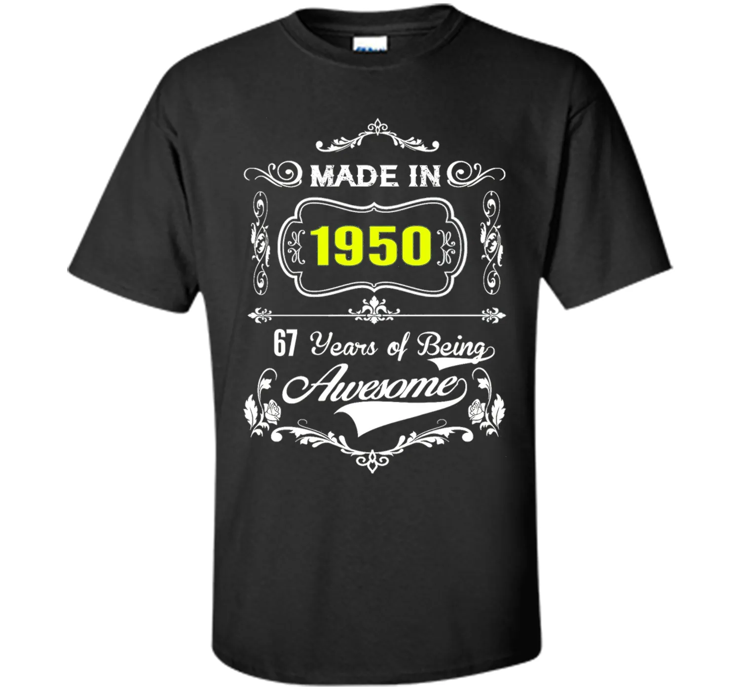 Made in 1950 Tshirt 67th Birthday 67 Years Gift