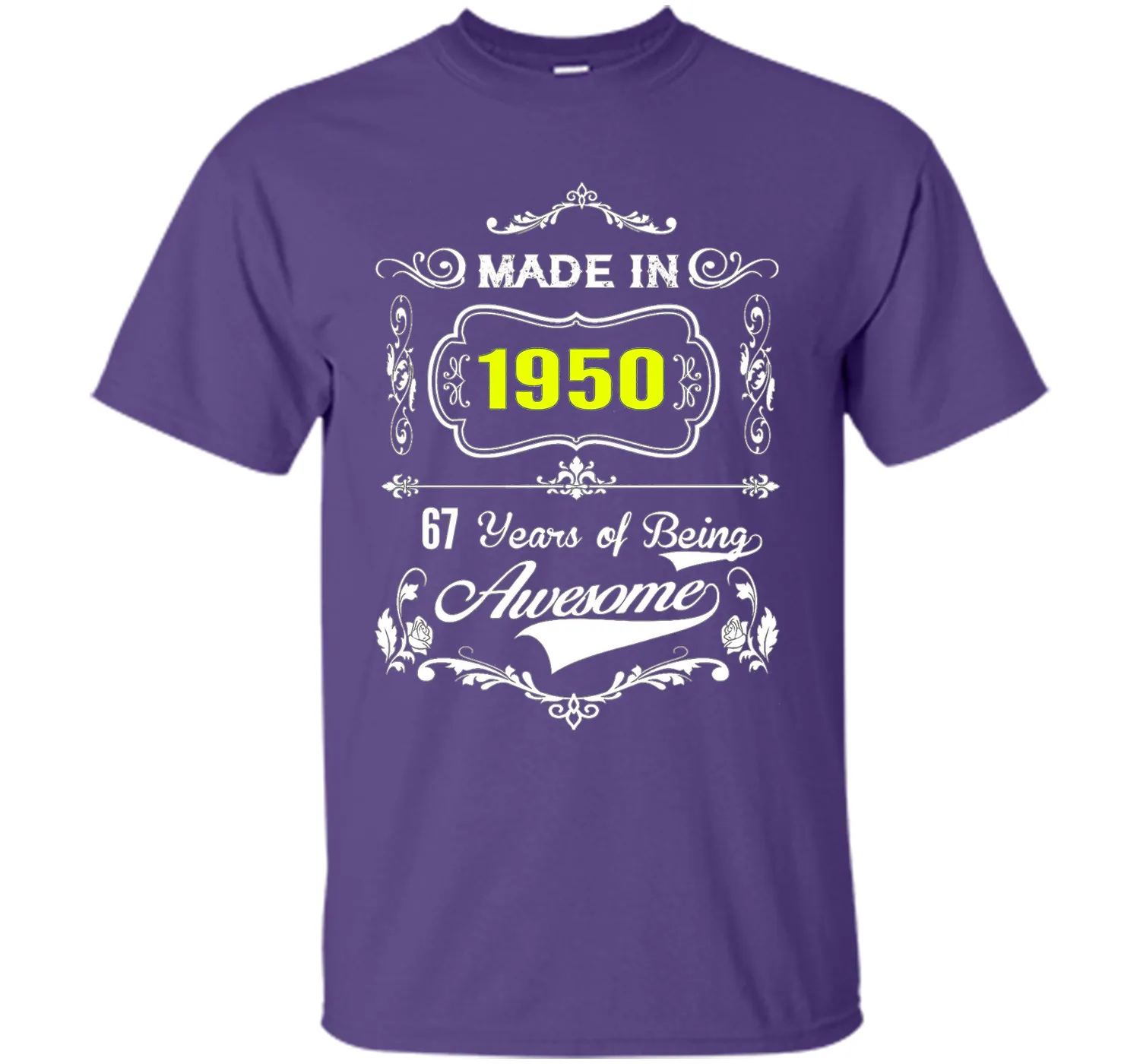 Made in 1950 Tshirt 67th Birthday 67 Years Gift