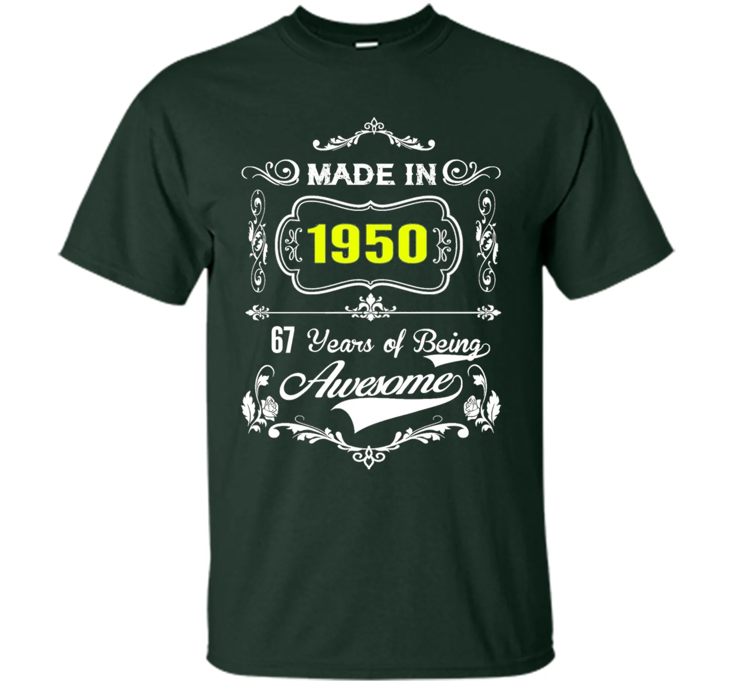 Made in 1950 Tshirt 67th Birthday 67 Years Gift