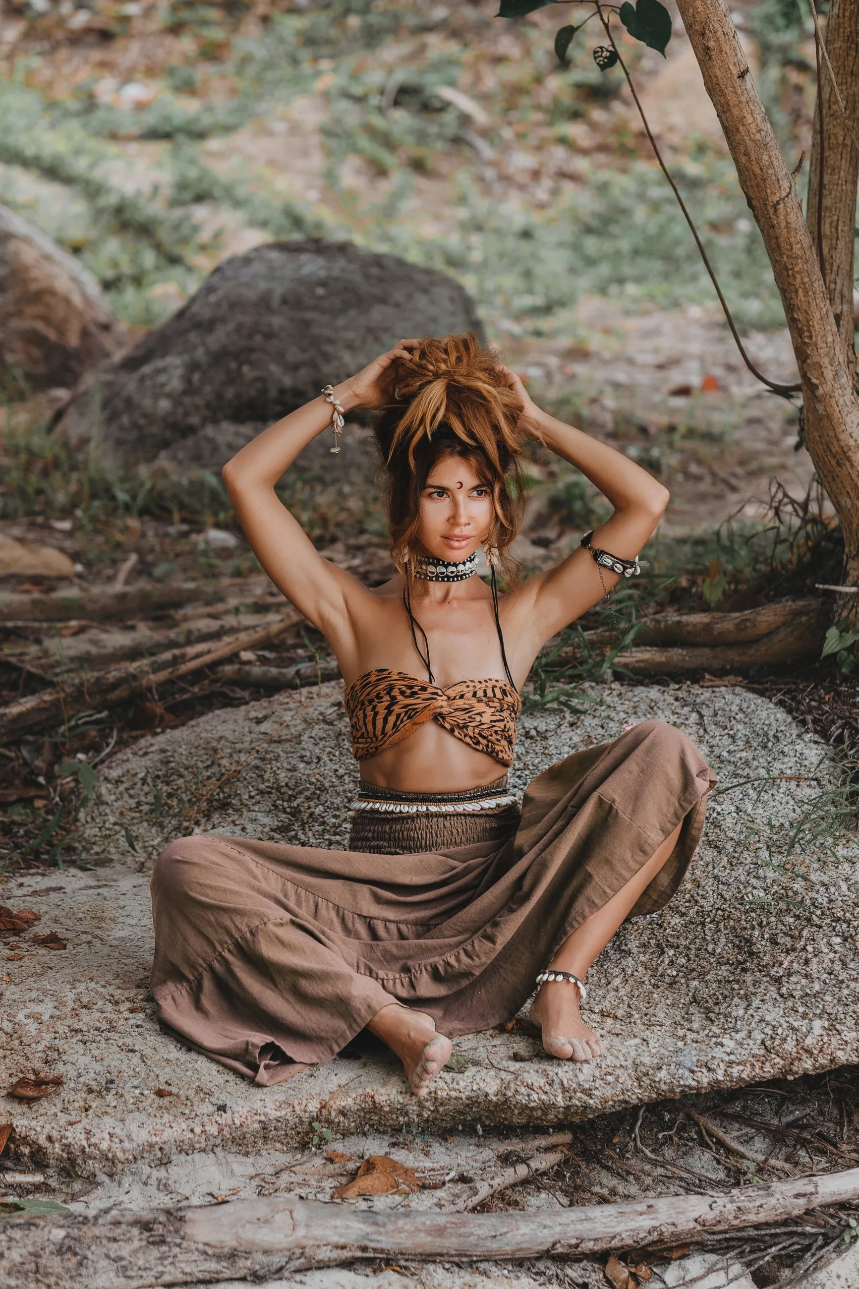 Maxi Skirt Keela Desert Orchid