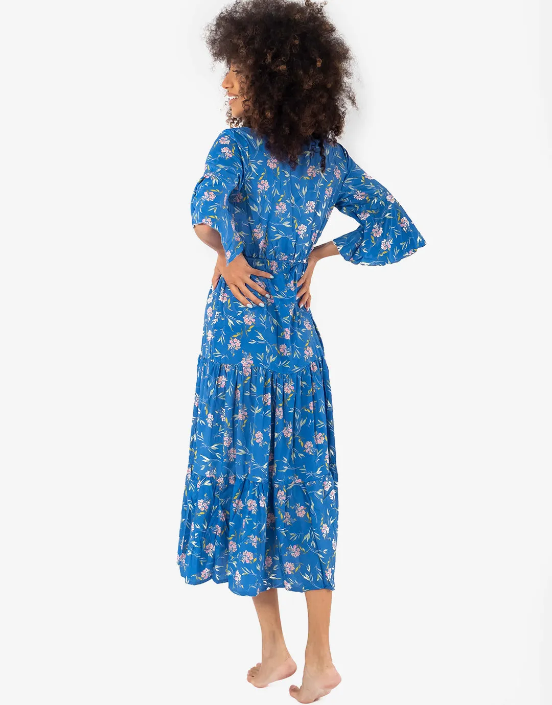 Maya Maxi Dress - Blue