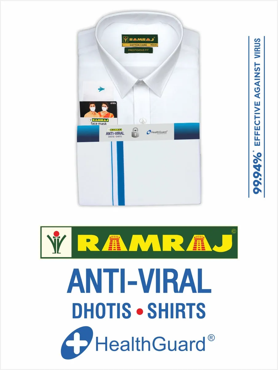 Mens Anti-Viral BB Dhoti & Full Sleeves Shirt Set