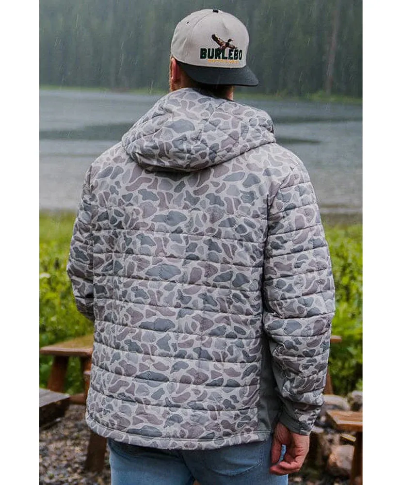 Men’s Burlebo Puffer Jacket - Classic Deer Camo