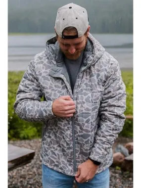 Men’s Burlebo Puffer Jacket - Classic Deer Camo