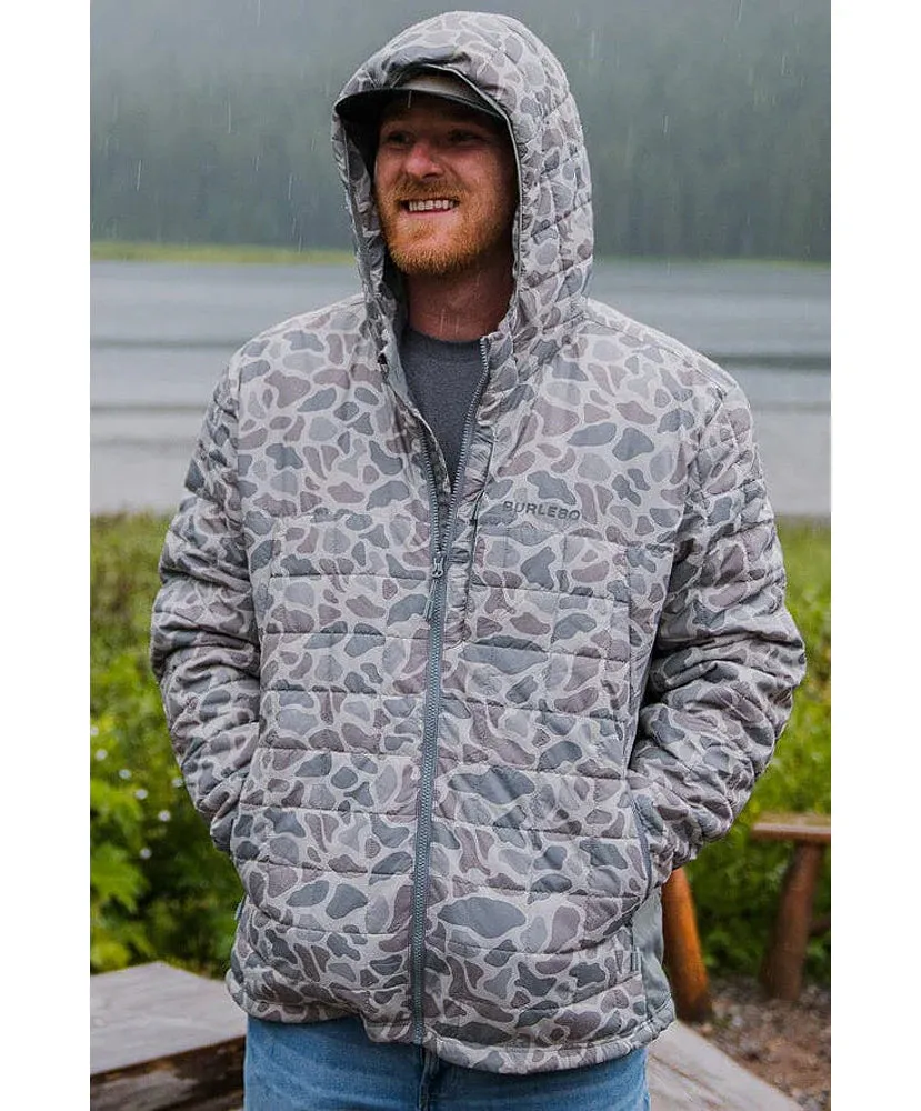 Men’s Burlebo Puffer Jacket - Classic Deer Camo