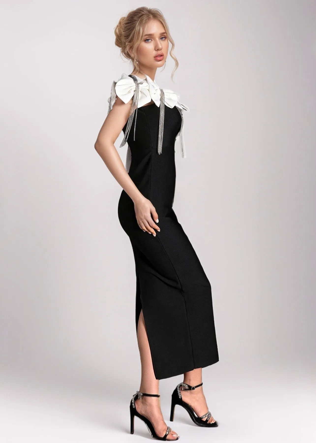 Minerva Off-Shoulder Maxi Dress