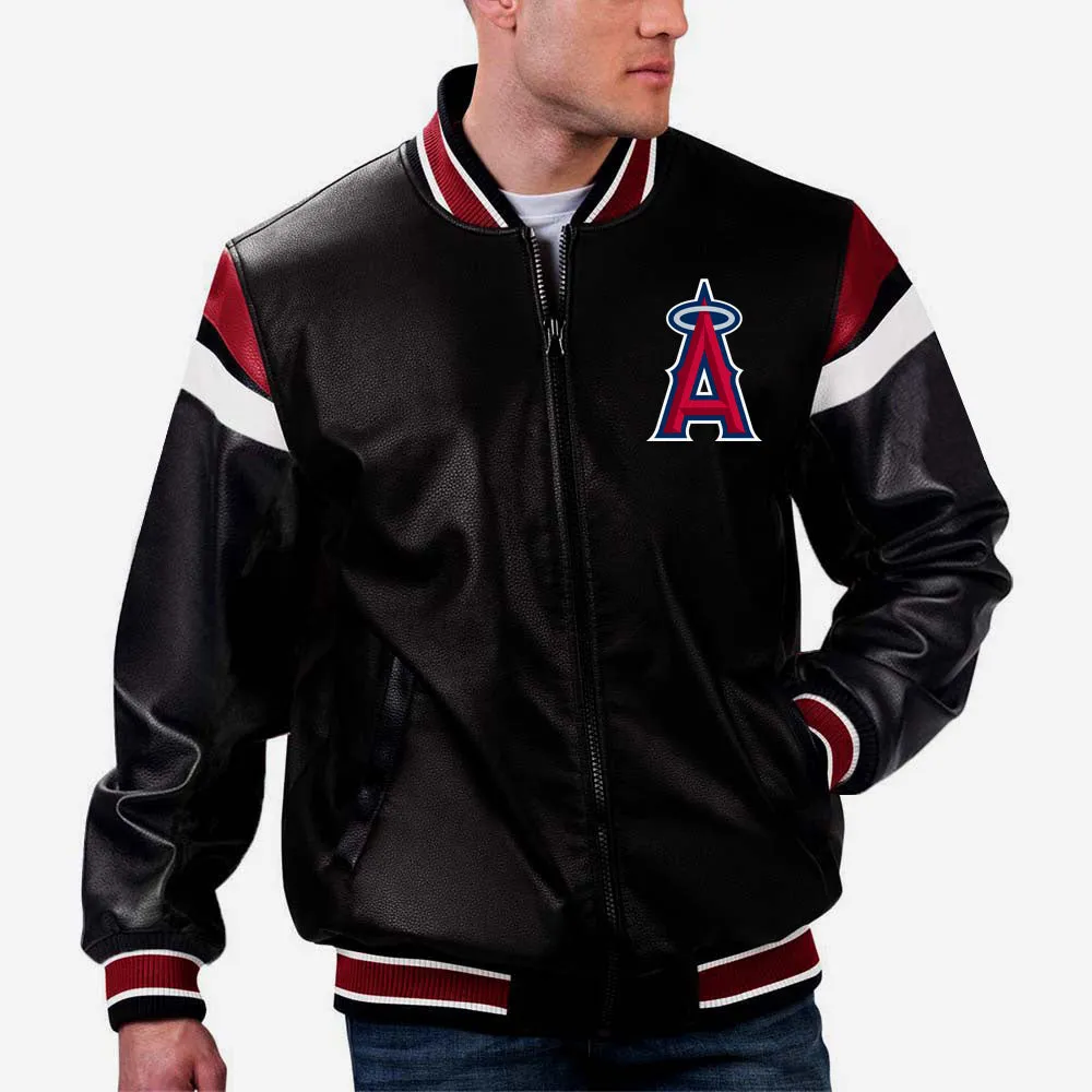 MLB Los Angels Leather Jacket