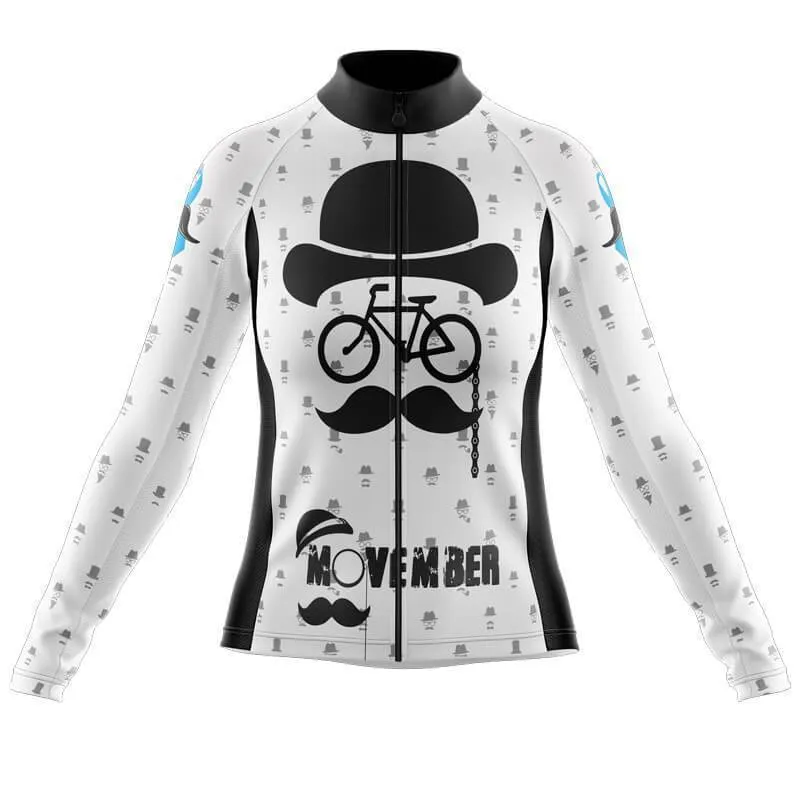 Movember Thermal Club Jersey White/Black (V1)