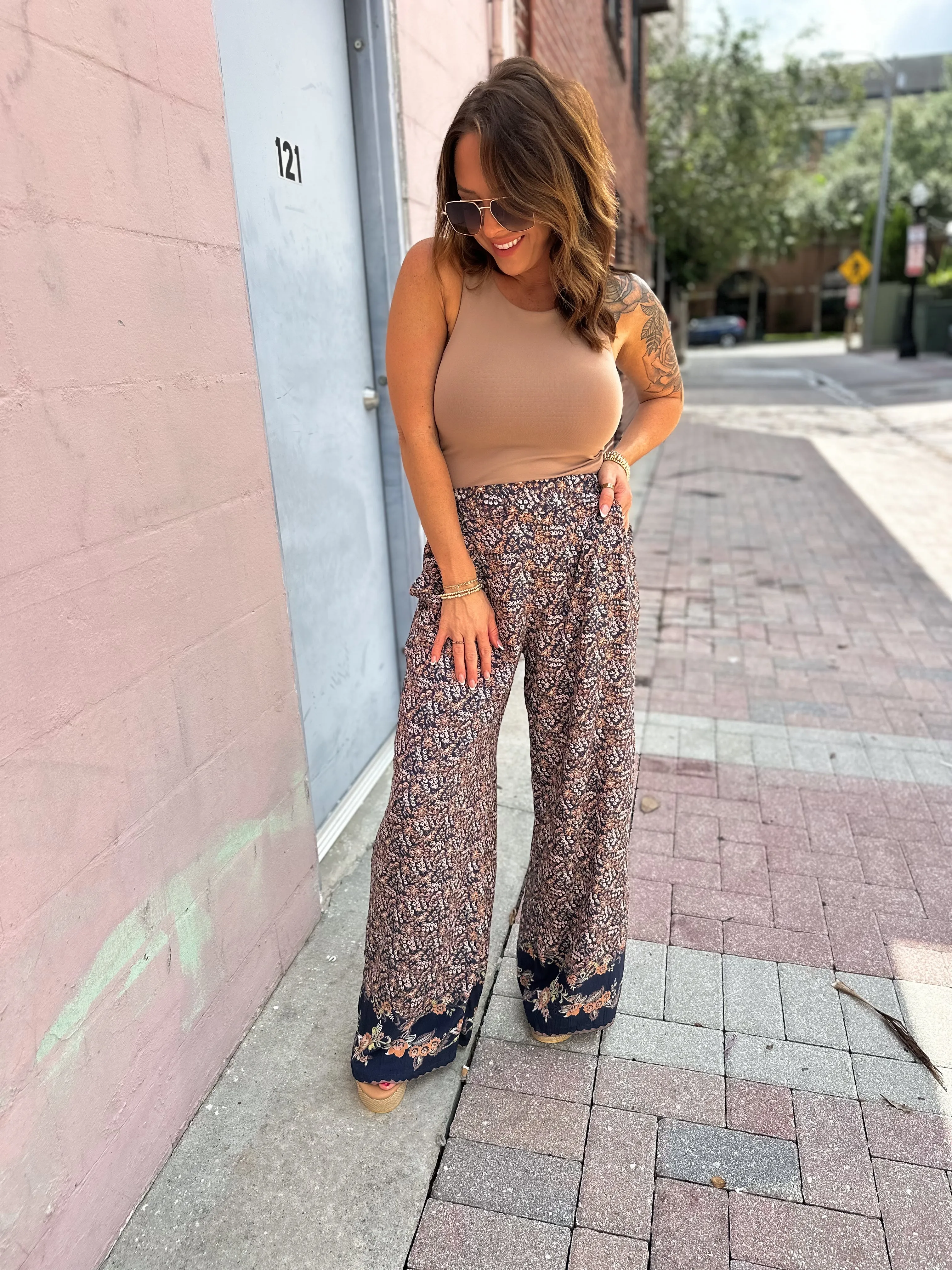 Next Move Double Layer Tank - Nude