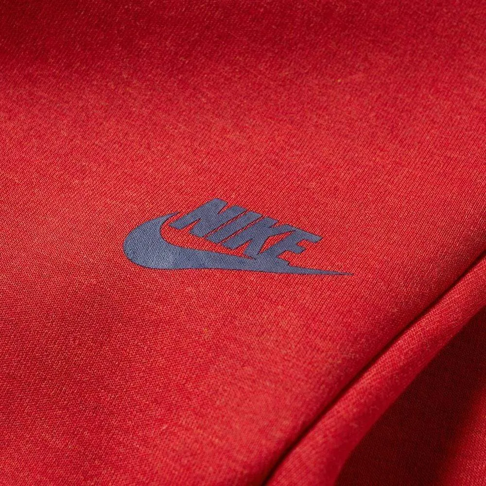 NIKE TECH FLEECE PANT Light University Red Heather