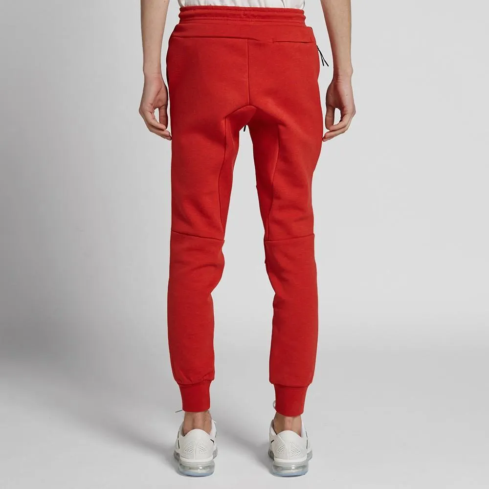 NIKE TECH FLEECE PANT Light University Red Heather