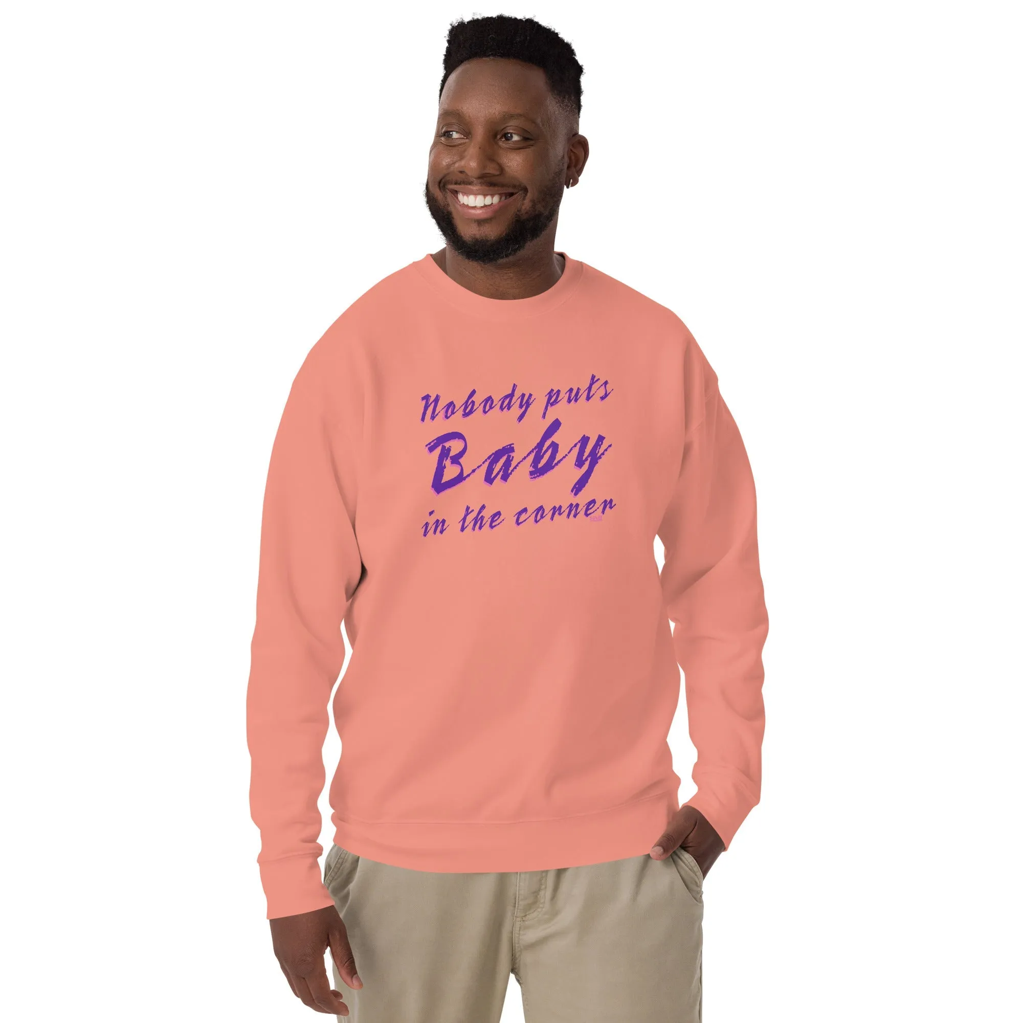 Nobody Puts Baby in the Corner Classic Fleece Sweatshirt